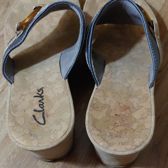 Clarks Anchor Yacht Cork Sandals 8M - Picture 11 of 12